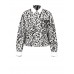 Marccain Sports - BS 5121 W82 - Katoenen blouse met luipaard print 